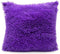 Purple Fluffy Cushion-1 piece